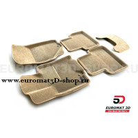 Текстильные 3D коврики Euromat3D Business в салон для Infiniti EX (2008-2014) № EMC3D-002808T Бежевые Текстильные 3D коврики Euromat3D Business в салон для Infiniti EX (2008-2014) № EMC3D-002808T Бежевые