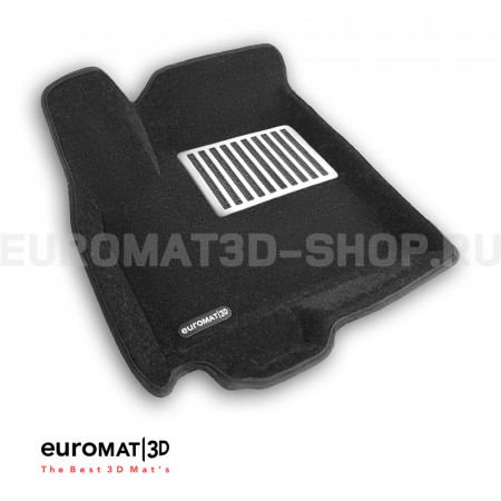 Текстильные 3D коврики Euromat3D Lux в салон для Chevrolet Aveo (2006-2012) № EM3D-001511