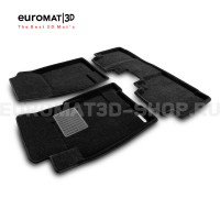 Текстильные 3D коврики Euromat3D Business в салон для Great Wall Hover H6 (2014-) № EMC3D-002551