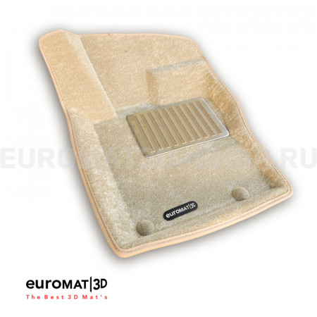 Текстильные 3D коврики Euromat3D Lux в салон для Land Rover Range Rover Velar (2017-) № EM3D-002753T Бежевый Текстильные 3D коврики Euromat3D Lux в салон для Land Rover Range Rover Velar (2017-) № EM3D-002753T Бежевый