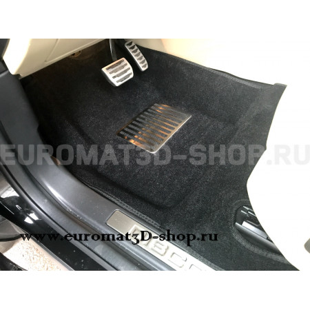 Текстильные 5D коврики с высоким бортом Euromat3D в салон для Land Rover Discovery Sport (2015-) № EM5D-003107 Текстильные 5D коврики с высоким бортом Euromat3D в салон для Land Rover Discovery Sport (2015-) № EM5D-003107