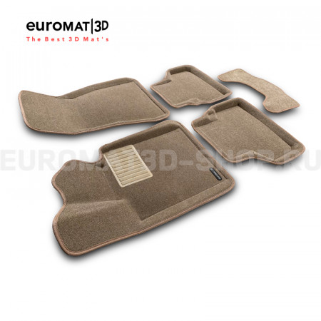 Текстильные 3D коврики Euromat3D Business в салон для Bmw 5 (G30) (2017-) № EMC3D-001219T Бежевые Текстильные 3D коврики Euromat3D Business в салон для Bmw 5 (G30) (2017-) № EMC3D-001219T Бежевые