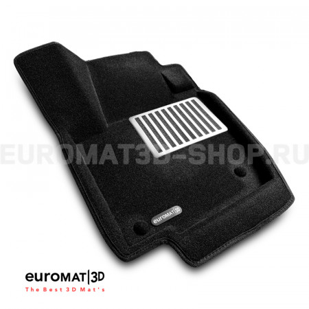 Текстильные 3D коврики Euromat3D Lux в салон для Skoda Rapid (2020-) № EM3D-004508