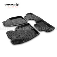 3D коврики Euromat3D EVA в салон для Kia Ceed (2012-2018) № EM3DEVA-002706