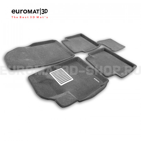 Текстильные 3D коврики Euromat3D Lux в салон для Exeed VX (2021-2023) № EM3D-001424G Серые Текстильные 3D коврики Euromat3D Lux в салон для Exeed VX (2021-2023) № EM3D-001424G Серые