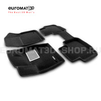 Текстильные 3D коврики Euromat3D Lux в салон для Audi Q6 (2022-) № EM3D-005410 Текстильные 3D коврики Euromat3D Lux в салон для Audi Q6 (2022-) № EM3D-005410