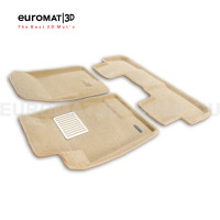 Текстильные 3D коврики Euromat3D Lux в салон для Haval F7 (2019-2024) № EM3D-001404T Бежевые Текстильные 3D коврики Euromat3D Lux в салон для Haval F7 (2019-2024) № EM3D-001404T Бежевые