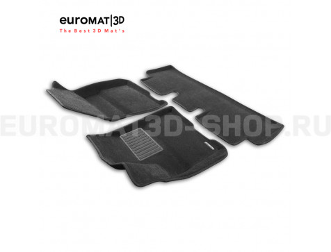 Текстильные 3D коврики Euromat3D Business в салон для Tesla Model 3 (2017-) № EMC3D-004901 Текстильные 3D коврики Euromat3D Business в салон для Tesla Model 3 (2017-) № EMC3D-004901