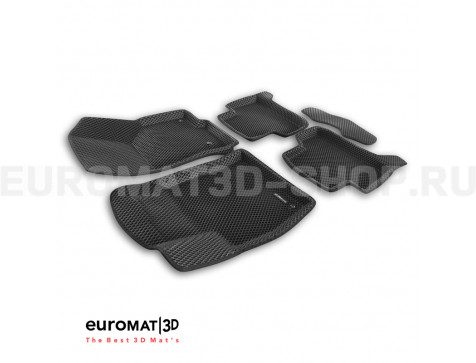 3D коврики Euromat3D EVA в салон для Cupra Formentor (2020-) № EM3DEVA-005451