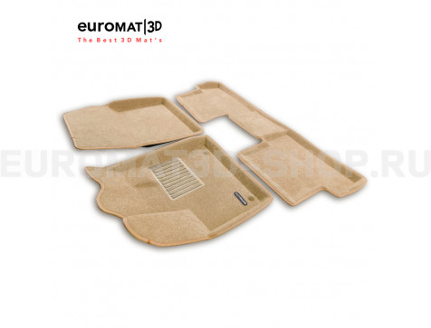 Текстильные 3D коврики Euromat3D Business в салон для Peugeot 3008 (2016-) № EMC3D-003907T Бежевые Текстильные 3D коврики Euromat3D Business в салон для Peugeot 3008 (2016-) № EMC3D-003907T Бежевые